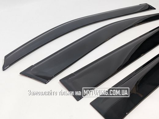 Дефлектор Havoc накладні Toyota LC 200 2008-2021 | Вітровики на скотчі MTLC2000821