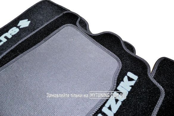 Коврики в салон ворсовые для Suzuki Vitara (2015-) II 5дв. /Чёрные BLCCR1595