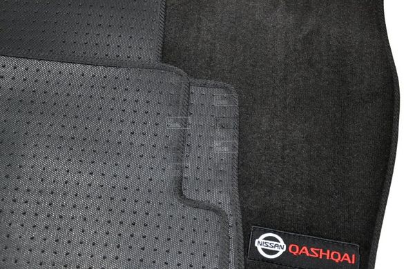 Коврики в салон ворсовые AVTM для Nissan Qashqai (2014-) /Чёрн, Premium BLCLX1425