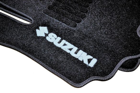 Коврики в салон ворсовые для Suzuki Vitara (2015-) II 5дв. /Чёрные BLCCR1595
