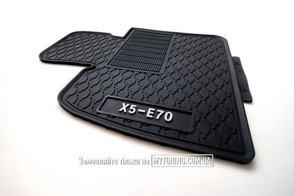 BMW X5 E70 2007 - 2013 Оригінальні килимки HAVOC гумові в салон повний комплект