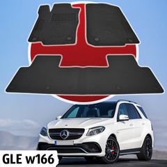 Mercedes-Benz GLE W166 350 2011-2018 Оригінальні килимки HAVOC гумові в салон