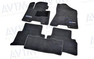 Коврики в салон ворсовые AVTM для Hyundai Tucson (2015-) /Чёрн, Premium BLCLX1243