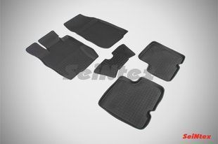 Коврики в салон для Renault Duster 2011-2015 резиновые, кт 5шт