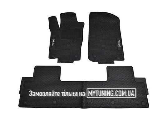 Mercedes ML W-166 2011-2019 Оригінальні килимки HAVOC гумові в салон повний комплект