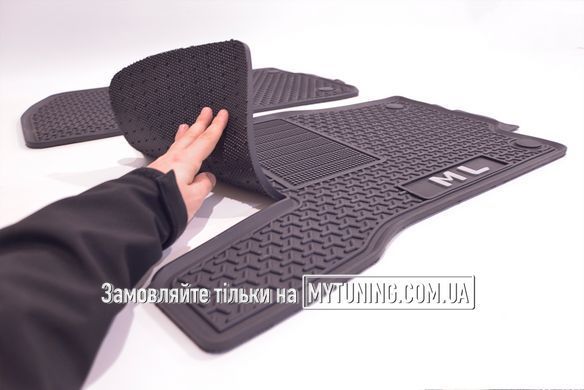 Mercedes ML W-166 2011-2019 Оригінальні килимки HAVOC гумові в салон повний комплект
