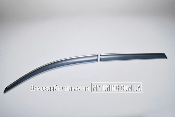 Вітровики з хромом на скотчі Touareg 2010-2018 Havoc