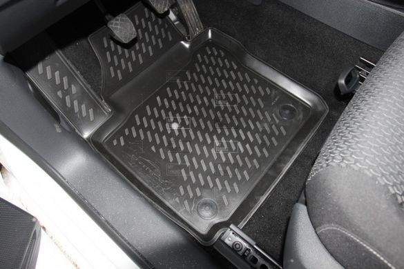 Коврики в салон для Volkswagen Caddy, 2015->, 4 шт полиуретан CARVLK00003