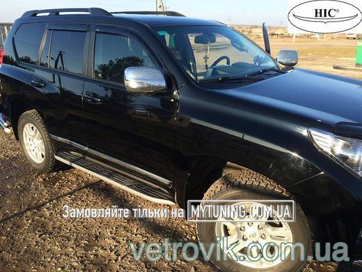 Дефлектори Hic накладні Toyota Land Cruiser Prado 150 2010-2022 | Вітровики на скотчі HIC T103