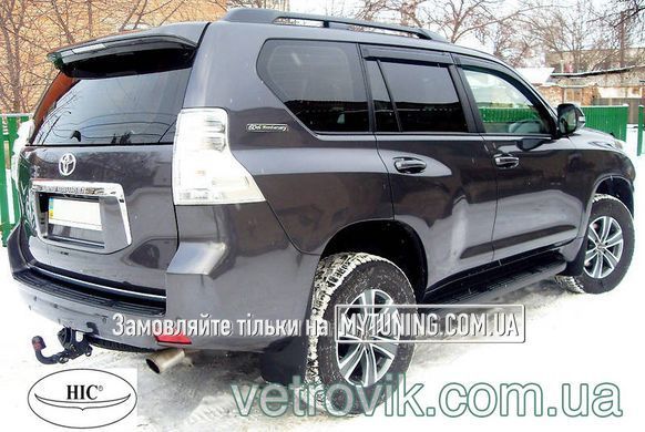 Дефлектори Hic накладні Toyota Land Cruiser Prado 150 2010-2022 | Вітровики на скотчі HIC T103