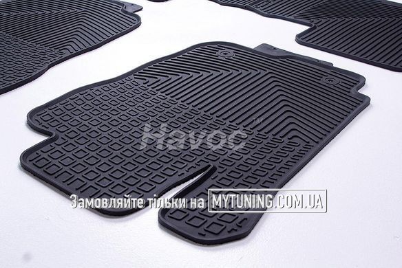 Toyota Rav-4 c 2012 по 2019 Оригінальні килимки HAVOC гумові в салон повний комплект