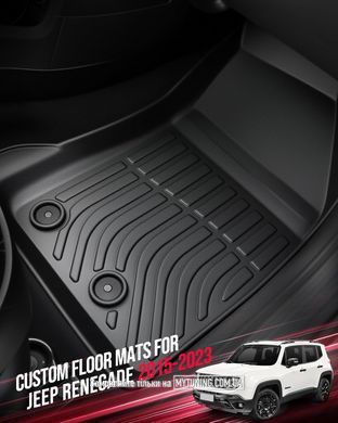Всепогодні килимки в салон Jeep Renegade 2015-2023 Havoc&trade; Maximum Coverage