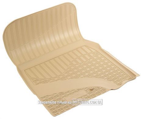 Коврики в салон для Тойота Land Cruiser-200 (J20A) (07-) 5/7мест (полиур., компл - 4шт) цвет бежевый.