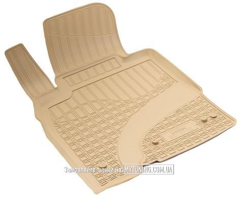 Коврики в салон для Тойота Land Cruiser-200 (J20A) (07-) 5/7мест (полиур., компл - 4шт) цвет бежевый.