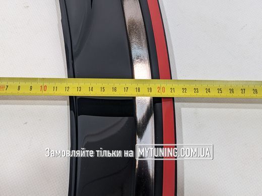 Дефлектори Havoc накладні Audi Q5 2008-2017 | Вітровики на скотчі QAuQ50817