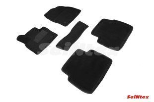 Коврики в салон 3D для Mazda CX-5 2017- /Черные 5шт 89339