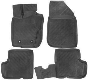 Коврики в салон для Renault Duster 4WD (10-) полиуретановые 206010101
