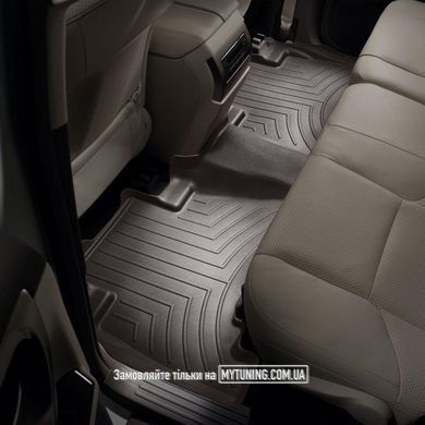 Коврики в салон для Тойота Land Cruiser Prado 150 2009- с бортиком какао задние 472862
