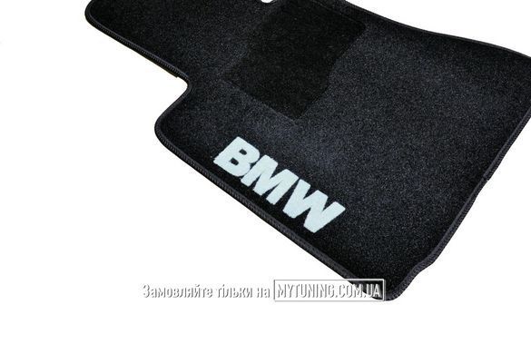 Коврики в салон ворсовые AVTM для BMW 7 (Е65) (2001-2008) /Чёрные 5шт BLCCR1050