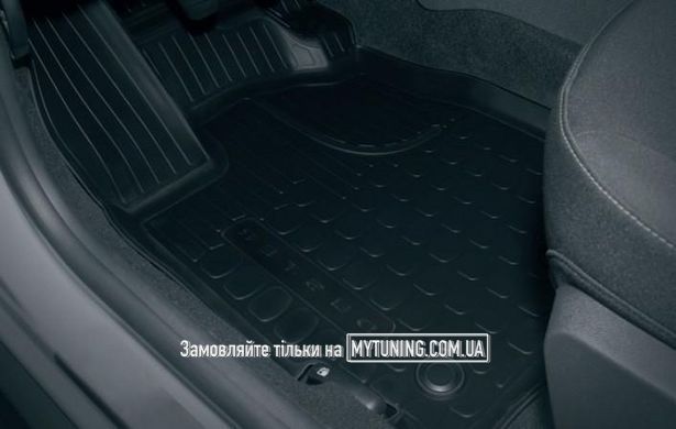 Коврики в салон Renault Duster II 2018- без бокса под сиден 7711813866