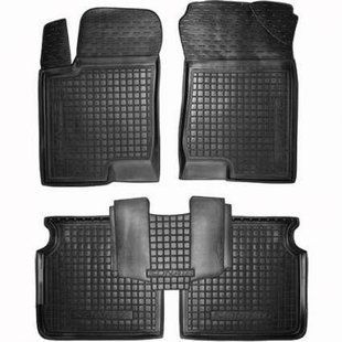 Коврики в салон для Hyundai Sonata 2004-2010 черный, кт - 4шт 11161 Avto-Gumm