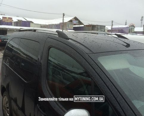 Рейлинги Peugeot Partner Tepee 2008- /Хром /Abs