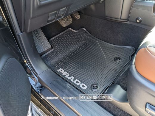 Toyota Land Cruiser PRADO 150 c 2017 2018 2019 2020 Оригінальні килимки HAVOC гумові в салон повний комплект