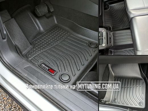 VW Tiguan 2016-2024 Allspace 2016-2024 з LOGO та Кліпсами Оригінальні килимки HAVOC