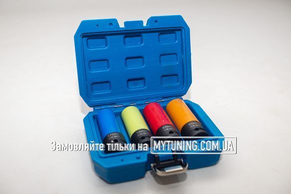 Набір ударних головок для литих дисків 1/2" (17/19/21/22 мм) (4 предмети) MG51033 MAGMA