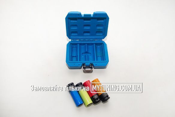 Набір ударних головок для литих дисків 1/2" (17/19/21/22 мм) (4 предмети) MG51033 MAGMA