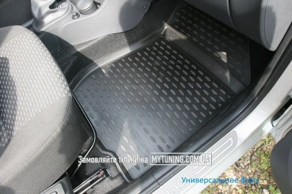Коврики в салон для Honda CR-V, 2012-2015, 2015->, 4 шт (полиуретан, бежевые) CARHND00013b