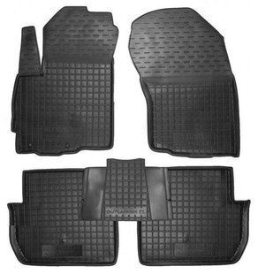 Коврики в салон для Mitsubishi Outlander XL/ Peugeot 4007 2005-2012 черный, кт - 4шт 11243 Avto-Gumm