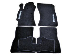 Коврики в салон ворсовые AVTM для Subaru Forester (2008-2012) /Чёрные BLCCR1578