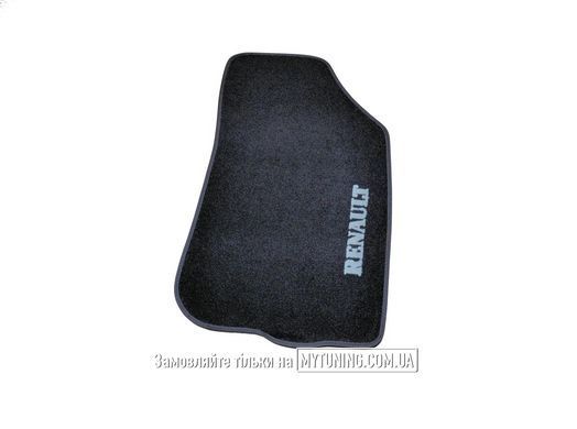 Коврики в салон ворсовые для Renault Duster (2010-) /Чёрные, кт 5шт BLCCR1507