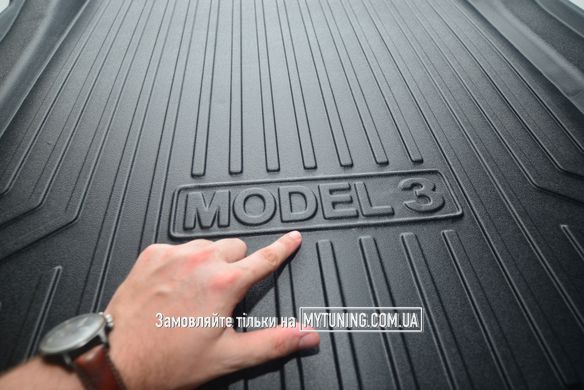 Коврик HAVOC 3D в багажник Tesla Model 3 I, дорестайлингинг/Highland 2017&ndash;2023