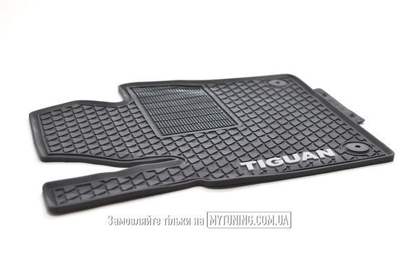VW Tiguan с 2007 по 2016 Оригинальные коврики HAVOC резиновые в салон with LOGO