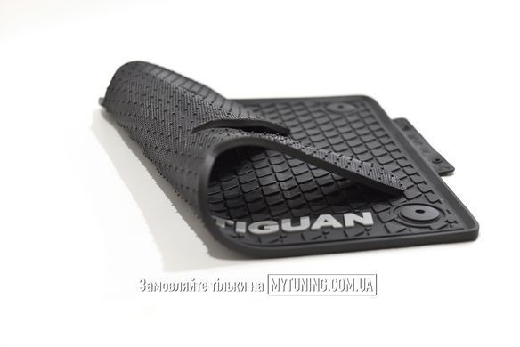 VW Tiguan с 2007 по 2016 Оригинальные коврики HAVOC резиновые в салон with LOGO