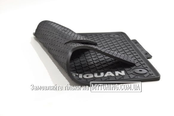 VW Tiguan з 2007 по 2016 Оригінальні килимки HAVOC гумові в салон with LOGO