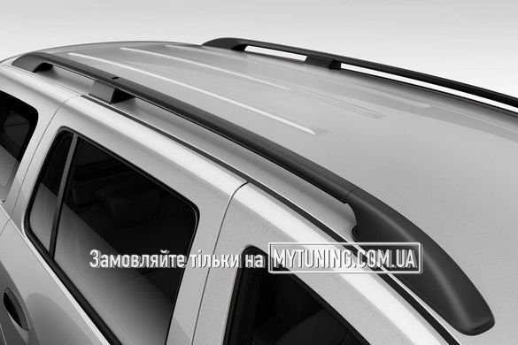 Рейлинги Renault Trafic 2001- /коротк.база /Черный /Abs