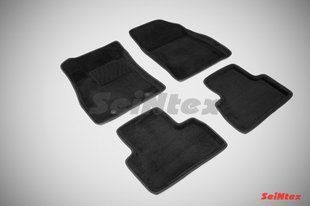 Коврики в салон 3D для Nissan Juke 2011- /Черные 5шт 83733