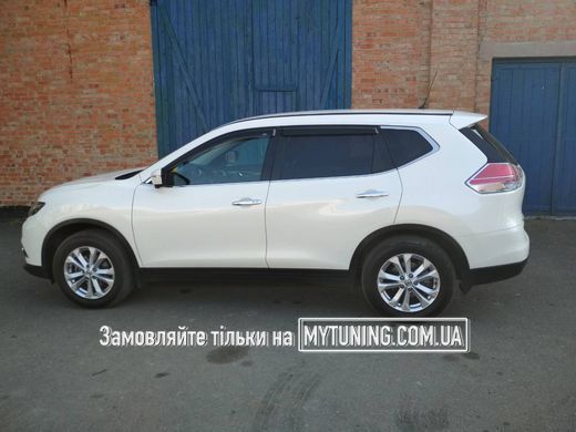 Дефлектори Hic накладні Nissan X-Trail/Rogue 2014-2020 | Вітровики на скотчі HIC NI85
