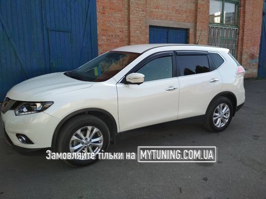 Дефлектори Hic накладні Nissan X-Trail/Rogue 2014-2020 | Вітровики на скотчі HIC NI85