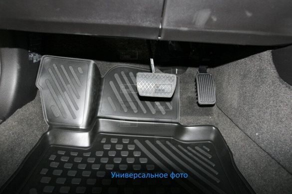 Коврики в салон для Volkswagen Touareg 2010->, 4 шт (полиуретан, бежевые) NLC.51.31.212k