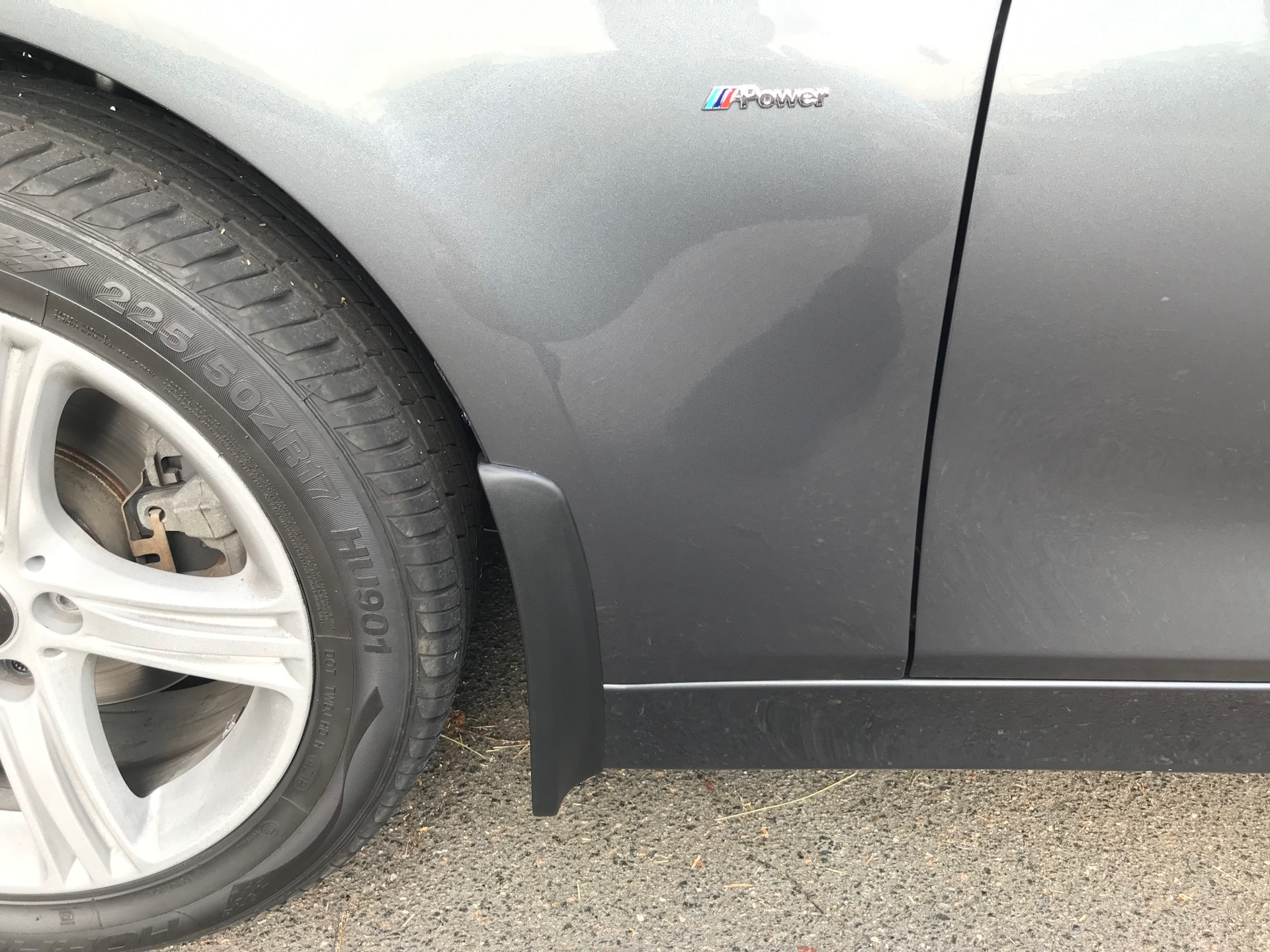 Передня та задня пара бризковиків HAVOC для BMW 3 F30 F31 F34 2011-2019