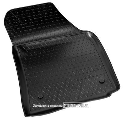 Коврики в салон для Volkswagen Caddy III (04-15)\ Caddy IV (15-) (2 зад сдвижные двери) (полиур., компл - 4шт) NPA10-C95-024
