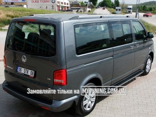Рейлинги Volkswagen Т5 /коротк.база /Хром /Abs