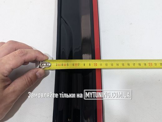 Дефлектори Havoc накладні Mitsubishi Outlander 2012-2021 | Вітровики на скотчі QMiO1221