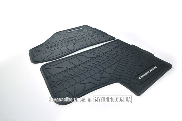 Jeep Cherokee 2014-2023 Оригінальні килимки HAVOC гумові в салон