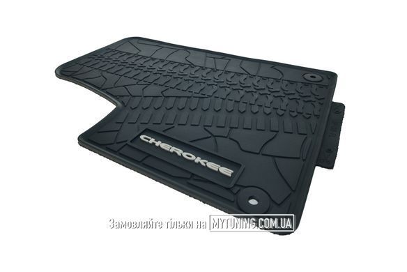 Jeep Cherokee 2014-2023 Оригінальні килимки HAVOC гумові в салон