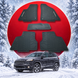 Jeep Cherokee 2014-2023 Оригинальные коврики HAVOC резиновые в салон.